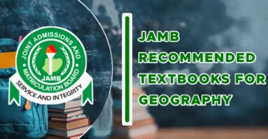 JAMB Recommended Textbooks For Geography
