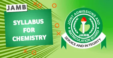 JAMB Syllabus for Chemistry