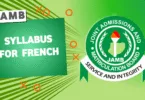 JAMB Syllabus for French