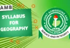 JAMB Syllabus for Geography
