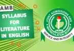 JAMB Syllabus for Literature-In-English