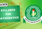 JAMB Syllabus for Mathematics