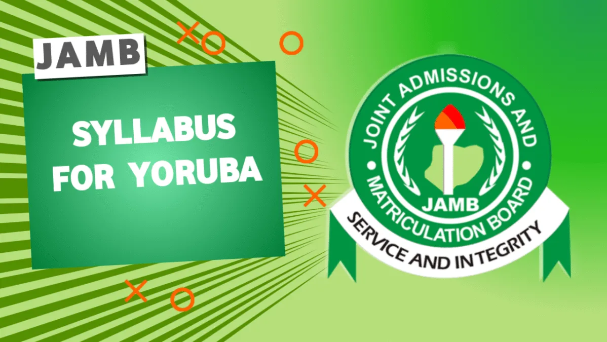 JAMB Syllabus for Yoruba