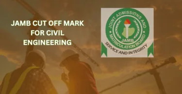 JAMB Cut Off Mark for Civil Engineering